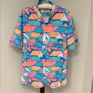 Men’s Chubbies button down shirt.